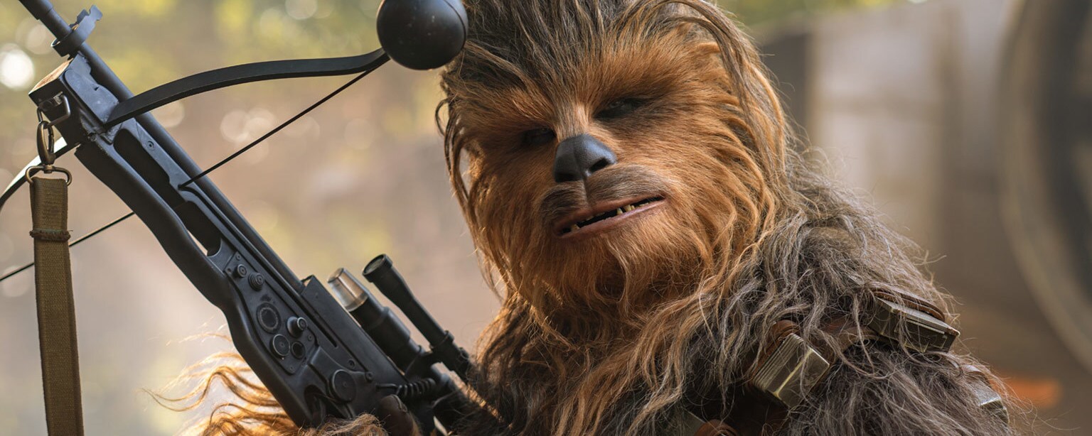 Chewbacca with crossbow gun